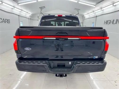 Antimatter Blue Metallic 2023 Ford F-150 Lightning LARIAT