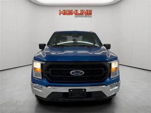 Blue 2021 Ford F-150 XL
