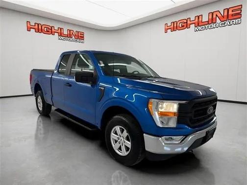 Blue 2021 Ford F-150 XL
