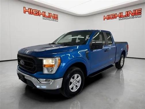 Blue 2021 Ford F-150 XL