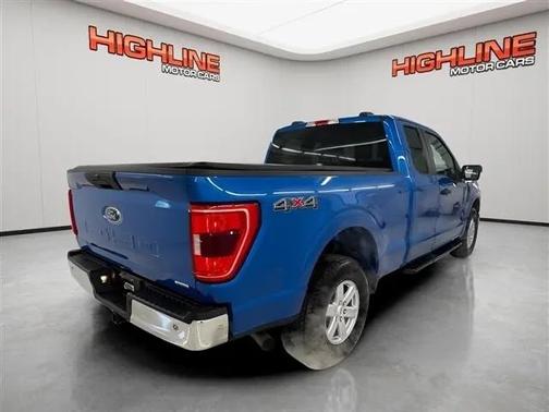Blue 2021 Ford F-150 XL