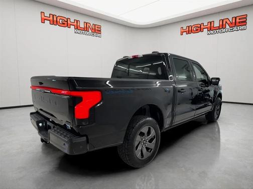Agate Black Metallic 2023 Ford F-150 Lightning Platinum