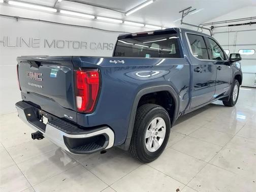 Pacific Blue Metallic 2019 GMC Sierra 1500 SLE