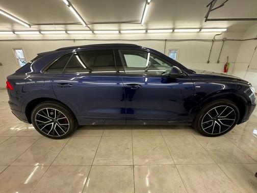 Blue 2019 Audi Q8 3.0T Premium Plus