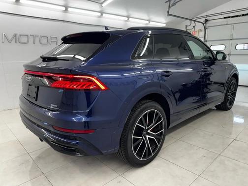 Blue 2019 Audi Q8 3.0T Premium Plus