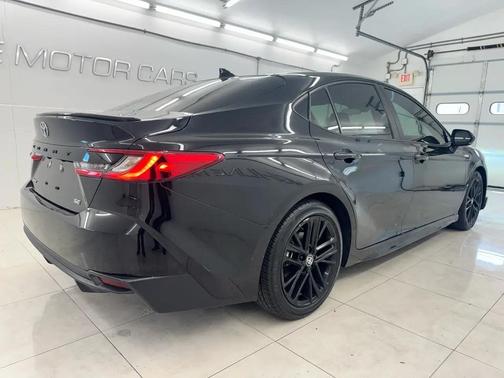 Midnight Black Metallic 2025 Toyota Camry XLE