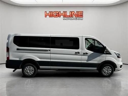 Oxford White 2023 Ford Transit-350 XLT