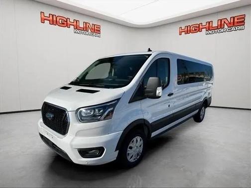 Oxford White 2023 Ford Transit-350 XLT