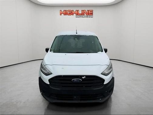 Frozen White 2020 Ford Transit Connect XL Cargo Van