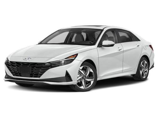 White 2023 Hyundai ELANTRA HEV Limited