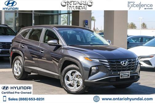 Gray 2023 Hyundai TUCSON SE