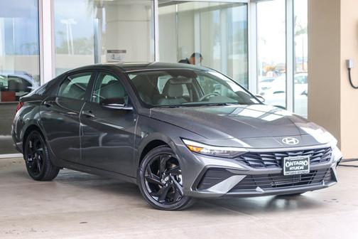 Gray 2026 Hyundai ELANTRA SEL Sport