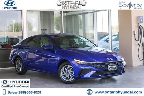 Blue 2024 Hyundai ELANTRA HEV Blue