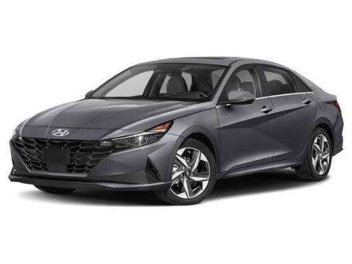 Gray 2023 Hyundai ELANTRA HEV Limited