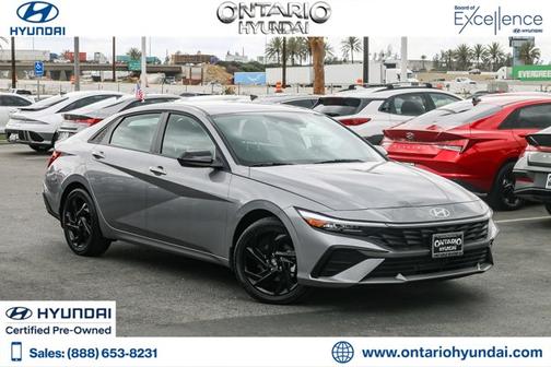 Silver 2026 Hyundai ELANTRA SEL Sport