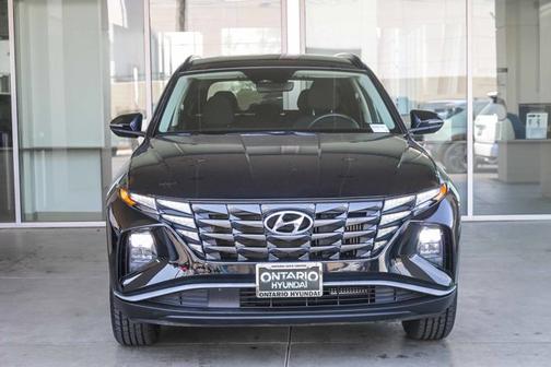 Black 2022 Hyundai TUCSON Hybrid Blue