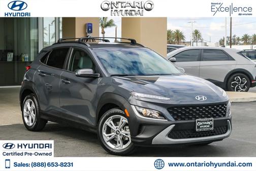 Gray 2023 Hyundai KONA SEL