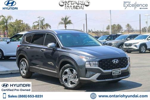 Gray 2023 Hyundai SANTA FE SEL