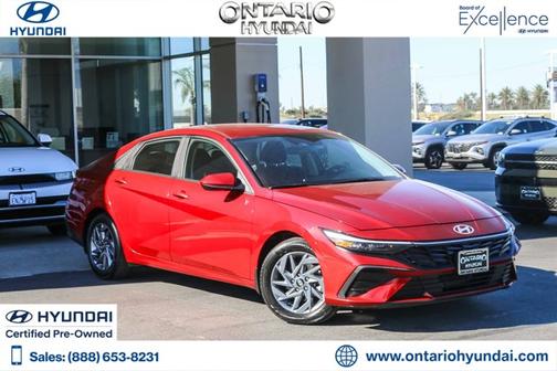 Red 2024 Hyundai ELANTRA SEL