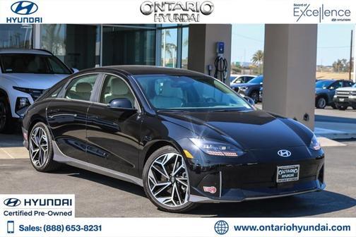 Black 2024 Hyundai IONIQ 6 SEL