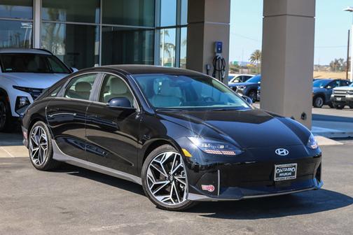 Black 2024 Hyundai IONIQ 6 SEL