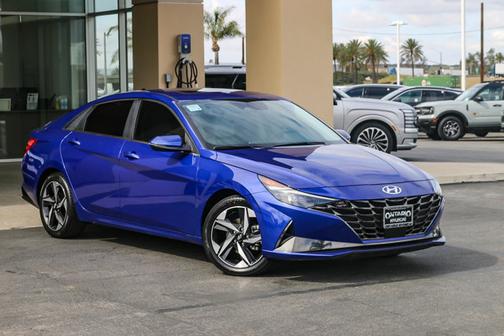 Blue 2023 Hyundai ELANTRA HEV Limited