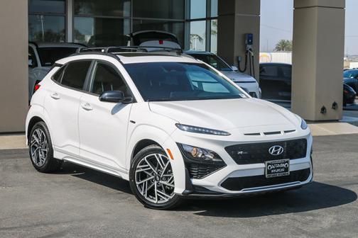 White 2023 Hyundai KONA N Line