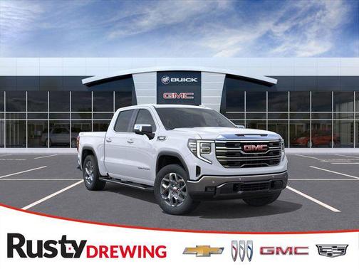 Glacier White 2026 GMC Sierra 1500 SLT