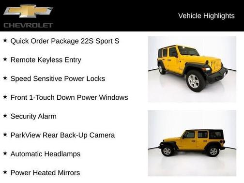 2020 Jeep Wrangler Unlimited Sport