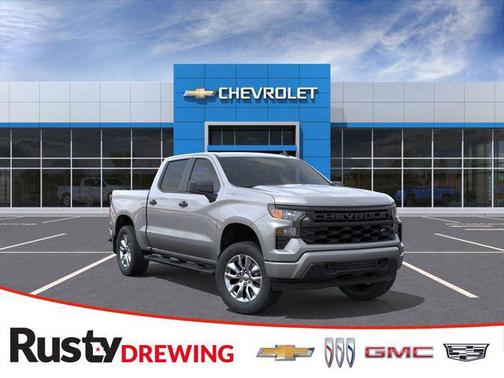 Sterling Gray Metallic 2026 Chevrolet Silverado 1500 Custom