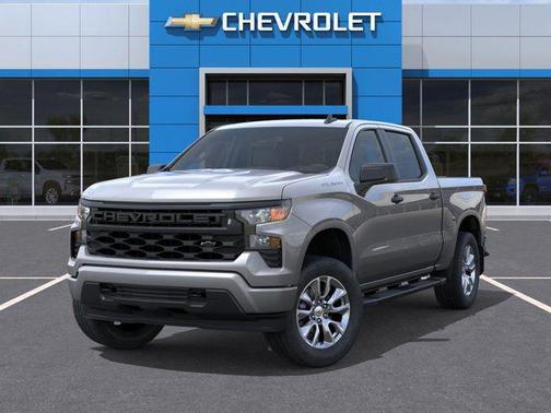 Sterling Gray Metallic 2026 Chevrolet Silverado 1500 Custom