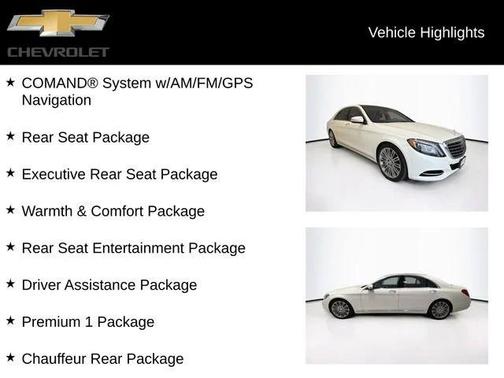 2015 Mercedes-Benz S-Class 4MATIC