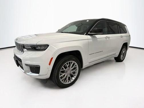 Bright White Clearcoat 2022 Jeep Grand Cherokee L Summit