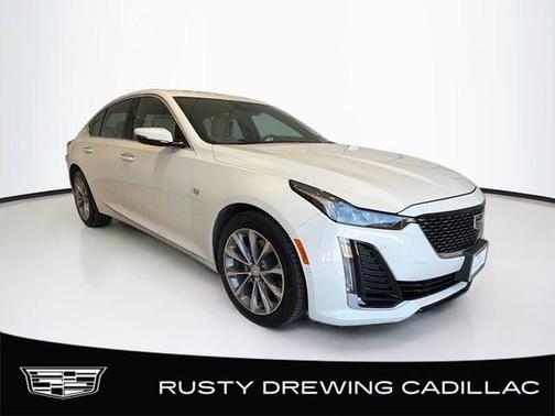 Crystal White Tricoat 2024 Cadillac CT5 Premium Luxury