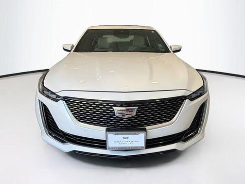 Crystal White Tricoat 2024 Cadillac CT5 Premium Luxury
