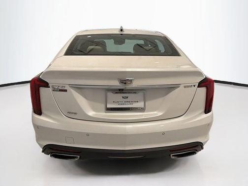 Crystal White Tricoat 2024 Cadillac CT5 Premium Luxury