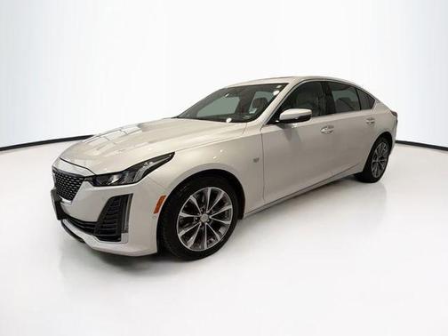 Crystal White Tricoat 2024 Cadillac CT5 Premium Luxury