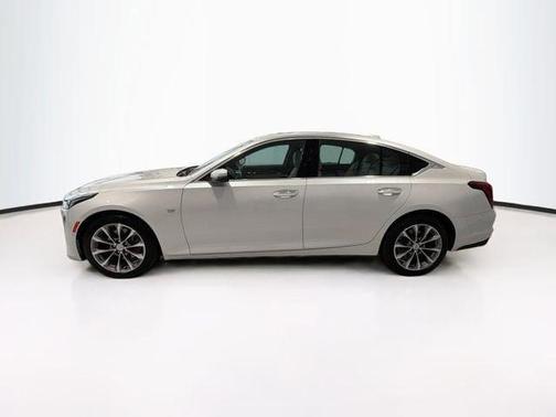 Crystal White Tricoat 2024 Cadillac CT5 Premium Luxury