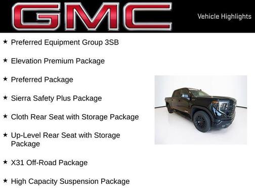2026 GMC Sierra 1500 Elevation