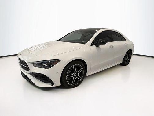 White 2024 Mercedes-Benz CLA 250 4MATIC