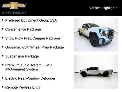 Summit White 2024 GMC Sierra 3500 Base