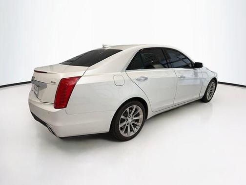 Crystal White Tricoat 2019 Cadillac CTS 3.6L Luxury