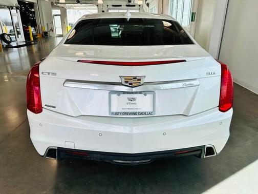 Crystal White Tricoat 2019 Cadillac CTS 3.6L Luxury
