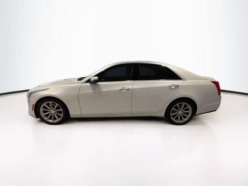 Crystal White Tricoat 2019 Cadillac CTS 3.6L Luxury