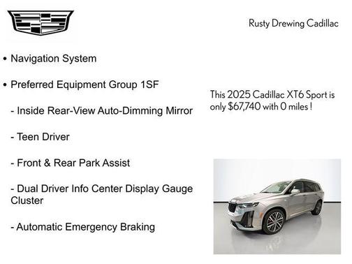 2025 Cadillac XT6 Sport AWD