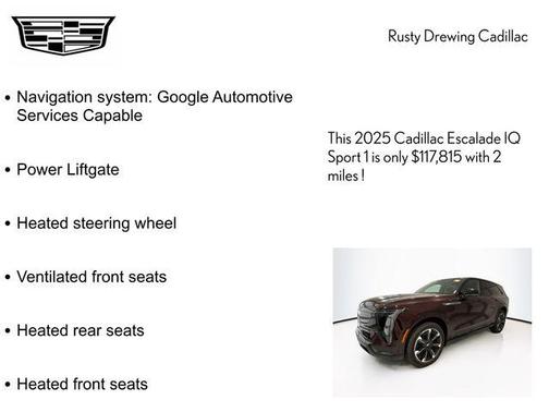 2025 Cadillac Escalade IQ Sport 1