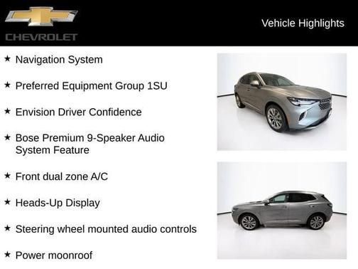 Moonstone Gray Metallic 2023 Buick Envision Avenir AWD