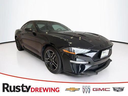 Shadow Black 2022 Ford Mustang EcoBoost Premium
