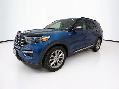 Atlas Blue Metallic 2020 Ford Explorer XLT