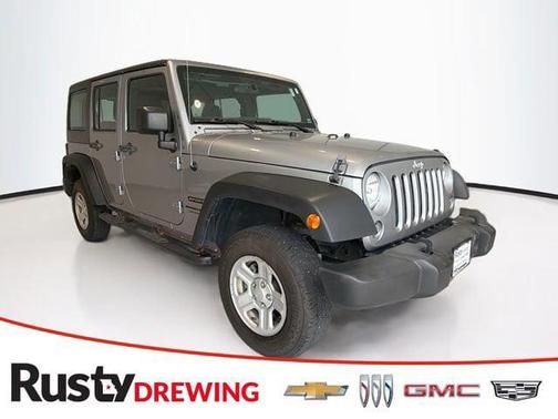 Billet Silver Metallic Clearcoat 2018 Jeep Wrangler JK Unlimited Sport